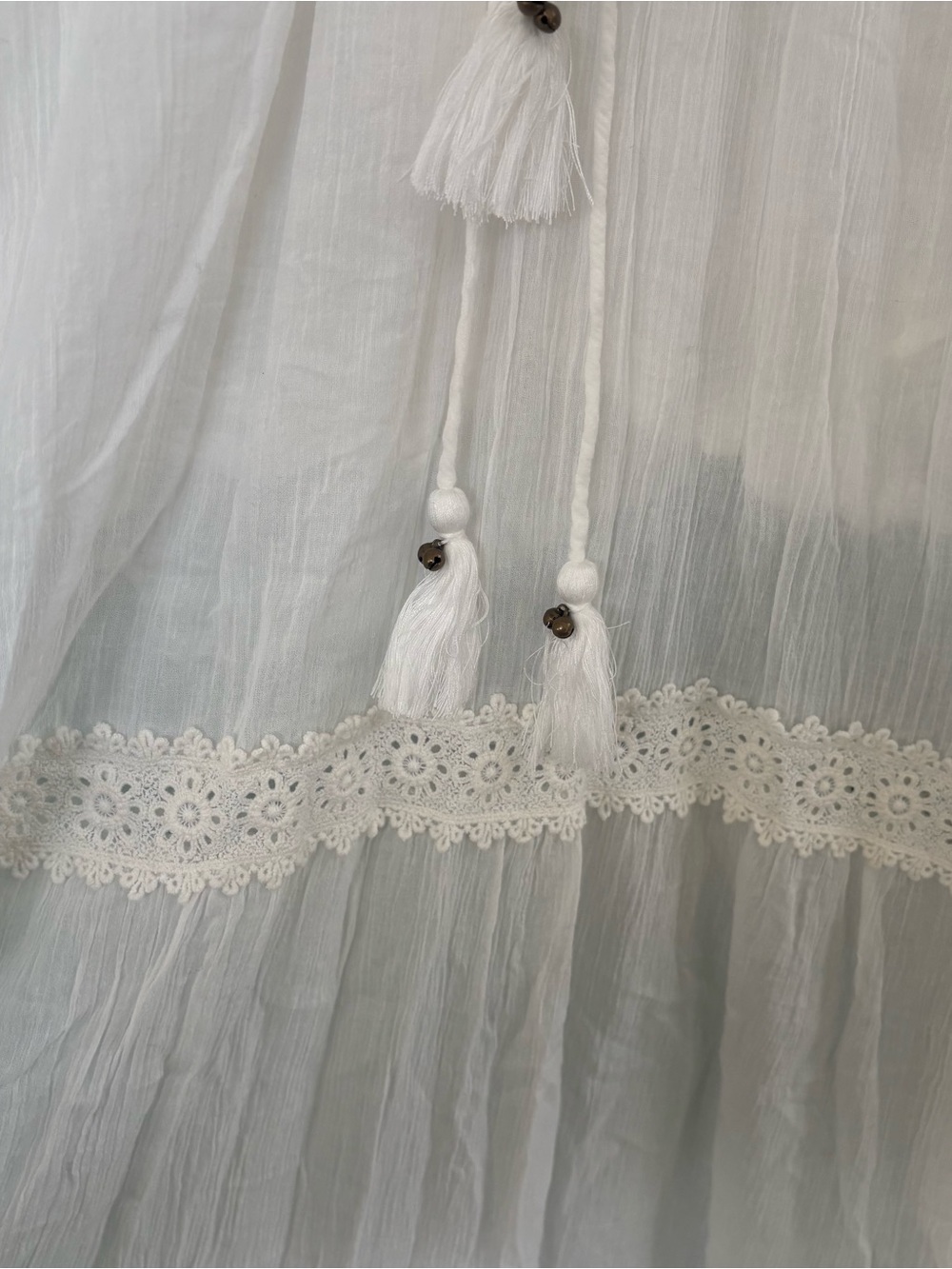 Tulle & Batiste Willow Maxi White Lace - Picture 8 of 15